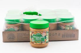 Арахисовая паста Азбука Продуктов Экстра без сахара 340 гр