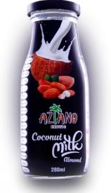 Напиток Aziano Coconut milk original with Almond 280 мл