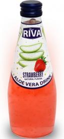 Aloe vera drink Strawberry Flavor "Алое вера с ароматом клубники" 290 мл