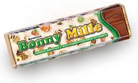 Батончик "BONNY MILLE" с шоколадно-ореховой начинкой 48 грамм