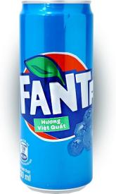 Напиток Fanta Blue Berry 0.33л