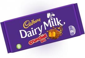 Шоколад Cadbury Dairy Milk Crunchie Bits 200 гр