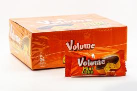 Кекс Volume Mini в какао глазури с карамельным соусом 16 гр