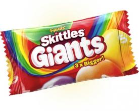 Жевательные драже Skittles Giants 45 гр