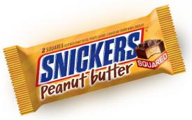 Шоколадный батончик "Сникерс Ореховое масло" (Snickers Peanut Butter) 50.5 грамм